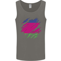 Torn Flag Kuban Peoples Republic Mens Vest Tank Top Charcoal