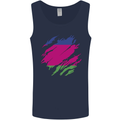 Torn Flag Kuban Peoples Republic Mens Vest Tank Top Navy Blue
