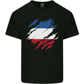 Torn Flag Los Altos Mens Cotton T-Shirt Tee Top Black
