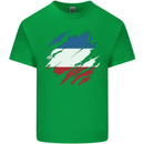 Torn Flag Los Altos Mens Cotton T-Shirt Tee Top Irish Green