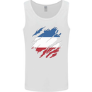 Torn Flag Los Altos Mens Vest Tank Top White