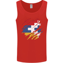 Torn Flag Nagorno Karabakh Mens Vest Tank Top Red