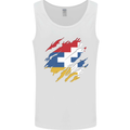 Torn Flag Nagorno Karabakh Mens Vest Tank Top White