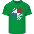 Torn Flag Panama Mens Cotton T-Shirt Tee Top Irish Green