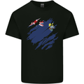 Torn Flag Saint Helena Kids T-Shirt Childrens Black