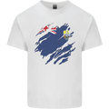 Torn Flag Saint Helena Kids T-Shirt Childrens White