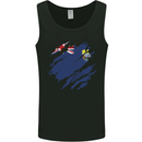 Torn Flag Saint Helena Mens Vest Tank Top Black
