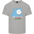 Torn Flag Sakha Republic Kids T-Shirt Childrens Sports Grey