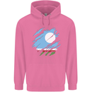 Torn Flag Sakha Republic Mens 80% Cotton Hoodie Azelea