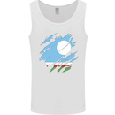 Torn Flag Sakha Republic Mens Vest Tank Top White