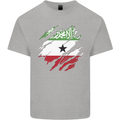Torn Flag Somaliland Kids T-Shirt Childrens Sports Grey