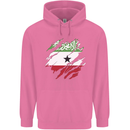 Torn Flag Somaliland Mens 80% Cotton Hoodie Azelea