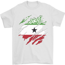 Torn Flag Somaliland Mens T-Shirt 100% Cotton White