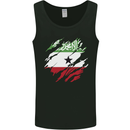 Torn Flag Somaliland Mens Vest Tank Top Black