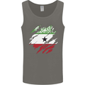 Torn Flag Somaliland Mens Vest Tank Top Charcoal