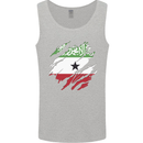 Torn Flag Somaliland Mens Vest Tank Top Sports Grey