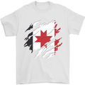 Torn Flag Udmurtia Mens T-Shirt 100% Cotton White