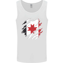 Torn Flag Udmurtia Mens Vest Tank Top White