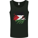 Torn Flag Western Sahara Mens Vest Tank Top Black