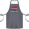 Torn Gambia Flag Gambian Day Football Cotton Apron 100% Organic Steel