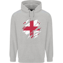 Torn Georgia Flag Georgian Day Football Mens 80% Cotton Hoodie Sports Grey