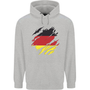 Torn Germany Flag German Day Football Childrens Kids Hoodie Sports Grey