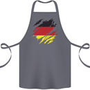 Torn Germany Flag German Day Football Cotton Apron 100% Organic Steel