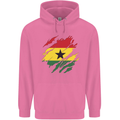 Torn Ghana Flag Ghanaian Day Football Mens 80% Cotton Hoodie Azelea