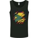 Torn Grenada Flag Grenadians Day Football Mens Vest Tank Top Black