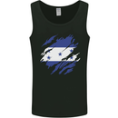 Torn Honduras Flag Honduran Day Football Mens Vest Tank Top Black