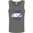Torn Honduras Flag Honduran Day Football Mens Vest Tank Top Charcoal