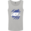 Torn Honduras Flag Honduran Day Football Mens Vest Tank Top Sports Grey