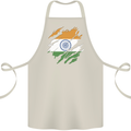 Torn India Flag Indian Day Football Cotton Apron 100% Organic Natural