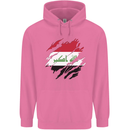 Torn Iraq Flag Iraqi Day Football Childrens Kids Hoodie Azalea