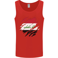 Torn Iraq Flag Iraqi Day Football Mens Vest Tank Top Red