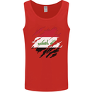Torn Iraq Flag Iraqi Day Football Mens Vest Tank Top Red
