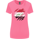 Torn Iraq Flag Iraqi Day Football Womens Wider Cut T-Shirt Azalea