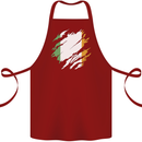 Torn Ireland Flag Irish St Patricks Day Football Cotton Apron 100% Organic Maroon