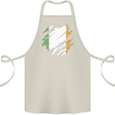 Torn Ireland Flag Irish St Patricks Day Football Cotton Apron 100% Organic Natural