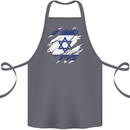 Torn Israel Flag Israeli Day Football Cotton Apron 100% Organic Steel