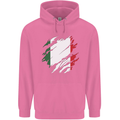 Torn Italy Flag Italians Day Football Childrens Kids Hoodie Azalea