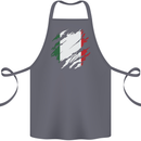 Torn Italy Flag Italians Day Football Cotton Apron 100% Organic Steel