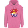 Torn Kiribati Flag Day Football Mens 80% Cotton Hoodie Azelea