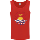 Torn Kiribati Flag Day Football Mens Vest Tank Top Red