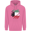 Torn Kuwait Flag Kuwaiti Day Football Childrens Kids Hoodie Azalea