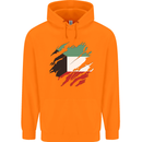 Torn Kuwait Flag Kuwaiti Day Football Childrens Kids Hoodie Orange