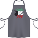 Torn Kuwait Flag Kuwaiti Day Football Cotton Apron 100% Organic Steel