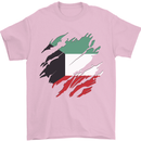 Torn Kuwait Flag Kuwaiti Day Football Mens T-Shirt 100% Cotton Light Pink