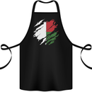 Torn Madagascar Flag Madagascan Day Football Cotton Apron 100% Organic Black