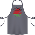 Torn Malawi Flag Malawian Day Football Cotton Apron 100% Organic Steel